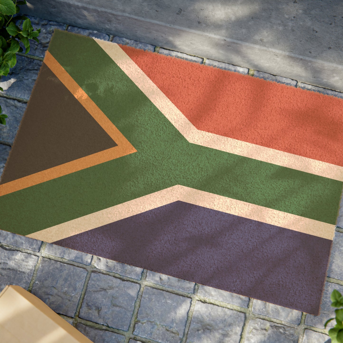 South African Flag Doormat