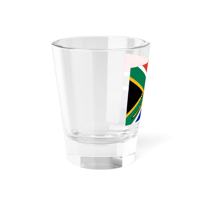 South Africa Boks Rugby Flag Shot Glass, 1.5oz