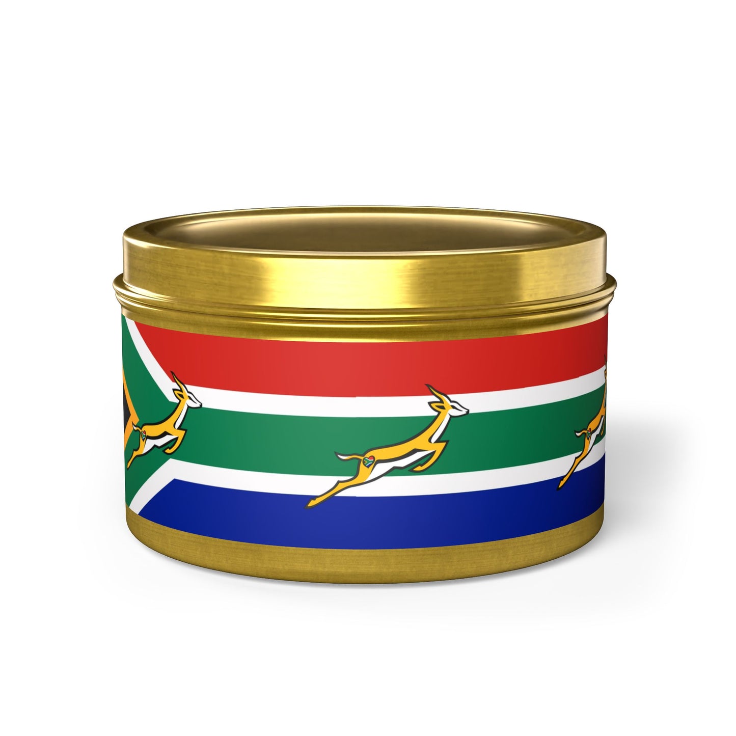 South African Bok Fan Tin Candles