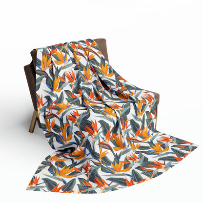 Strelitzia Arctic Fleece Blanket