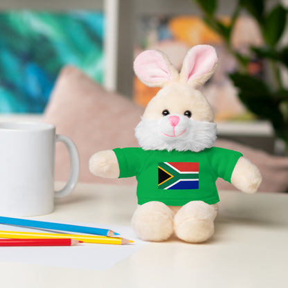 South African Flag Stuffed Animals with Tee