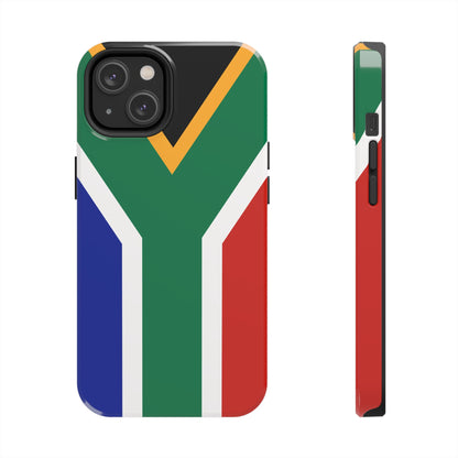 South African Flag Tough Phone Cases