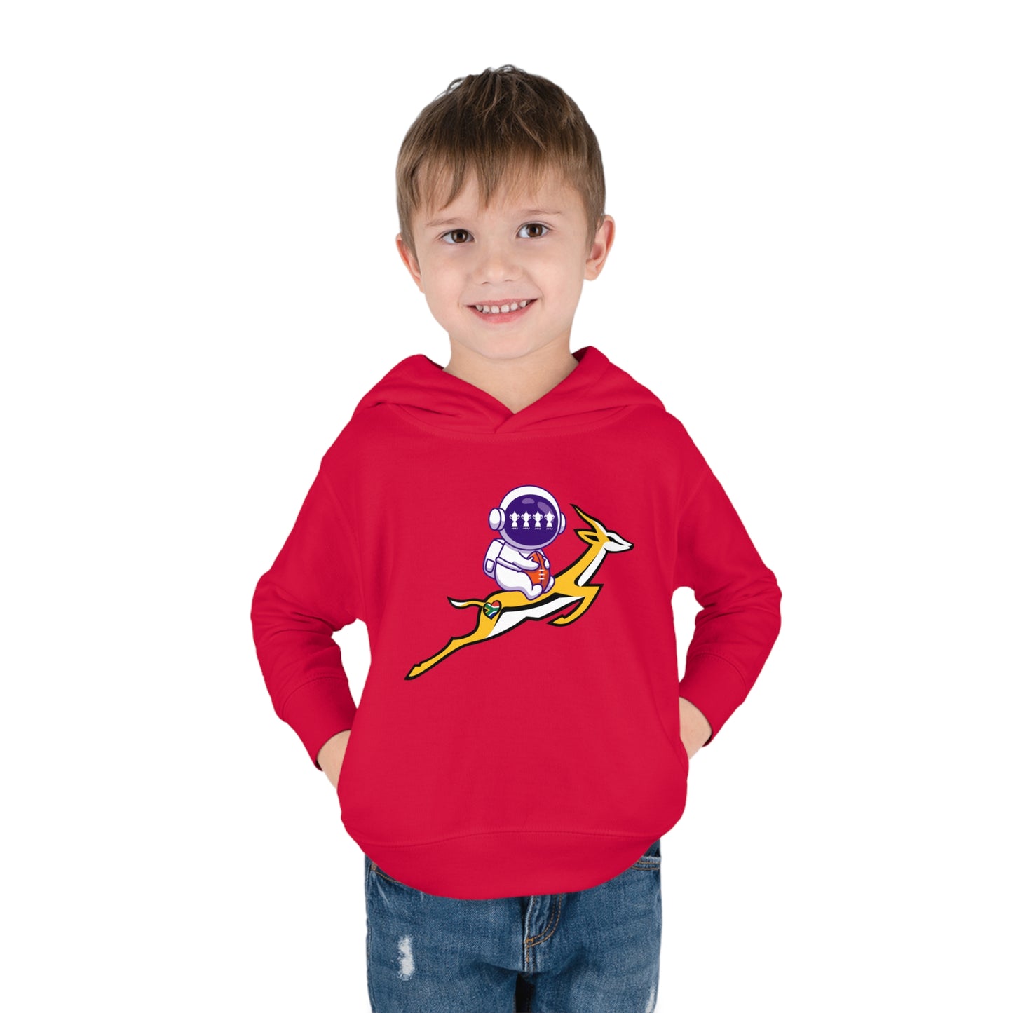 Astrobok Flying Toddler Pullover Fleece Hoodie