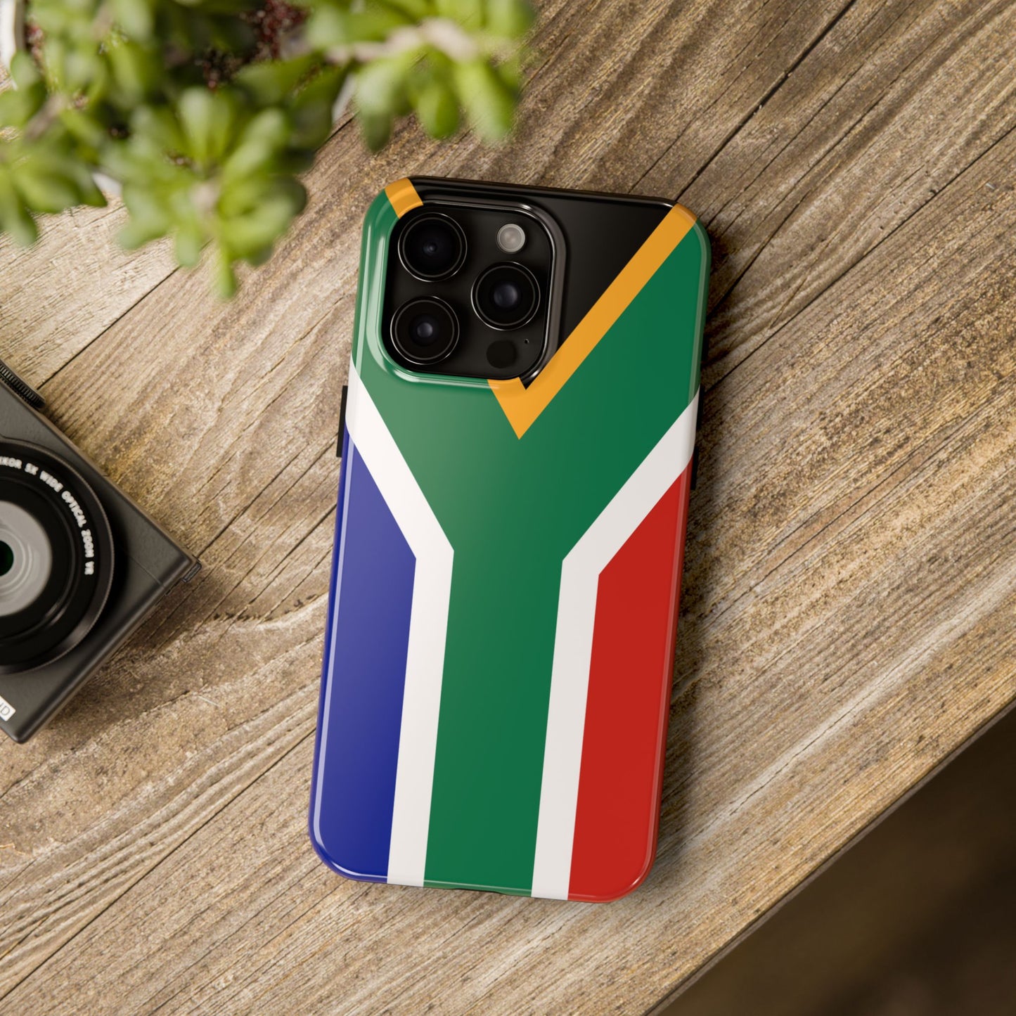 South African Flag Tough Phone Cases