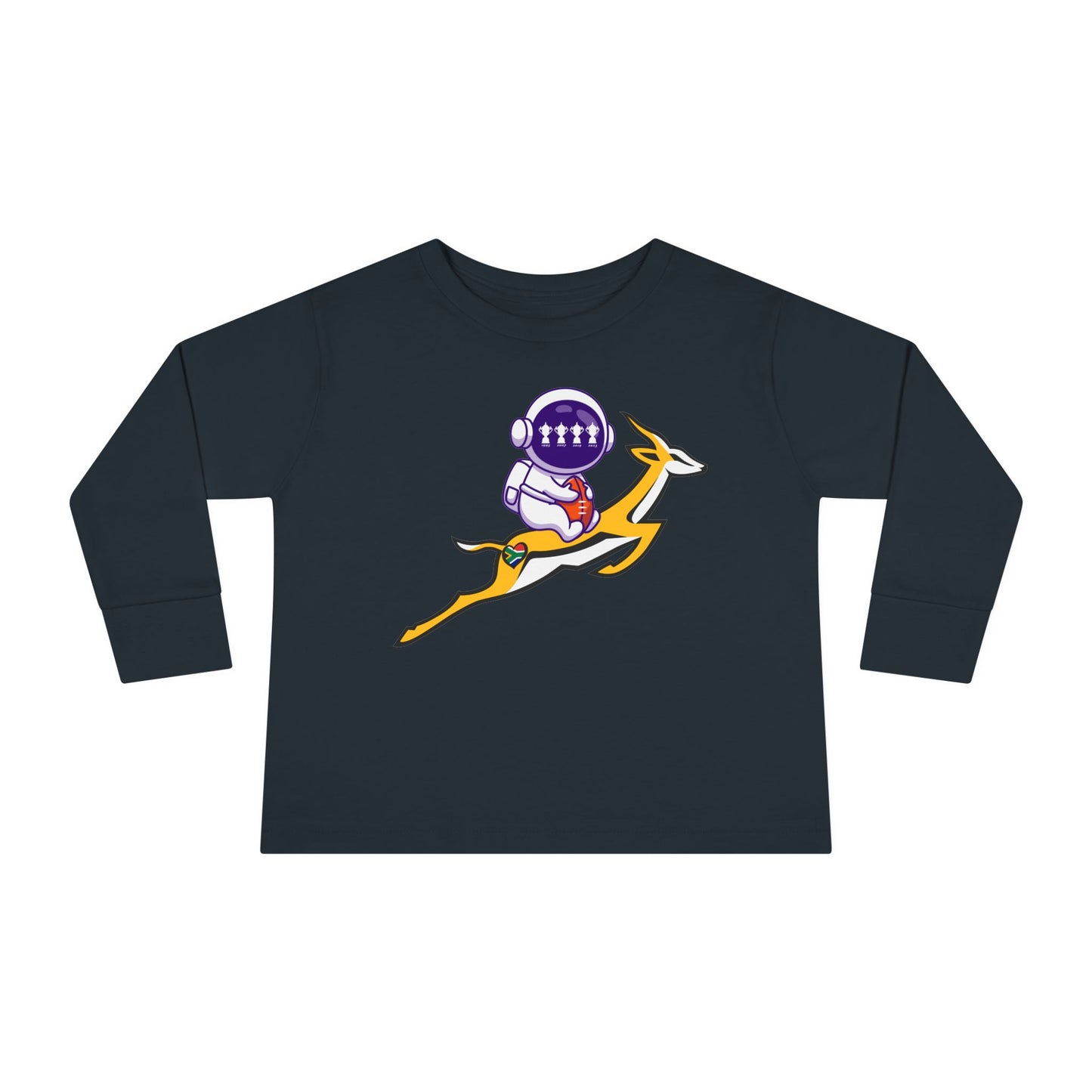 Astrobok Flying Toddler Long Sleeve Tee