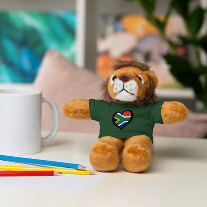 South African Heart Stuffed Animals with Tee