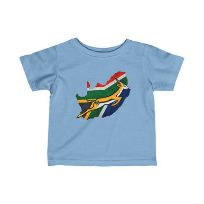 South African Bok Fan Infant Fine Jersey Tee