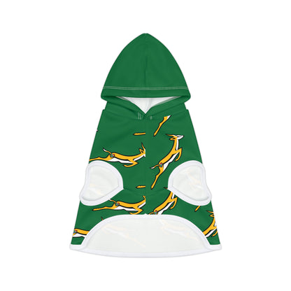 Boks in Green Pet Hoodie