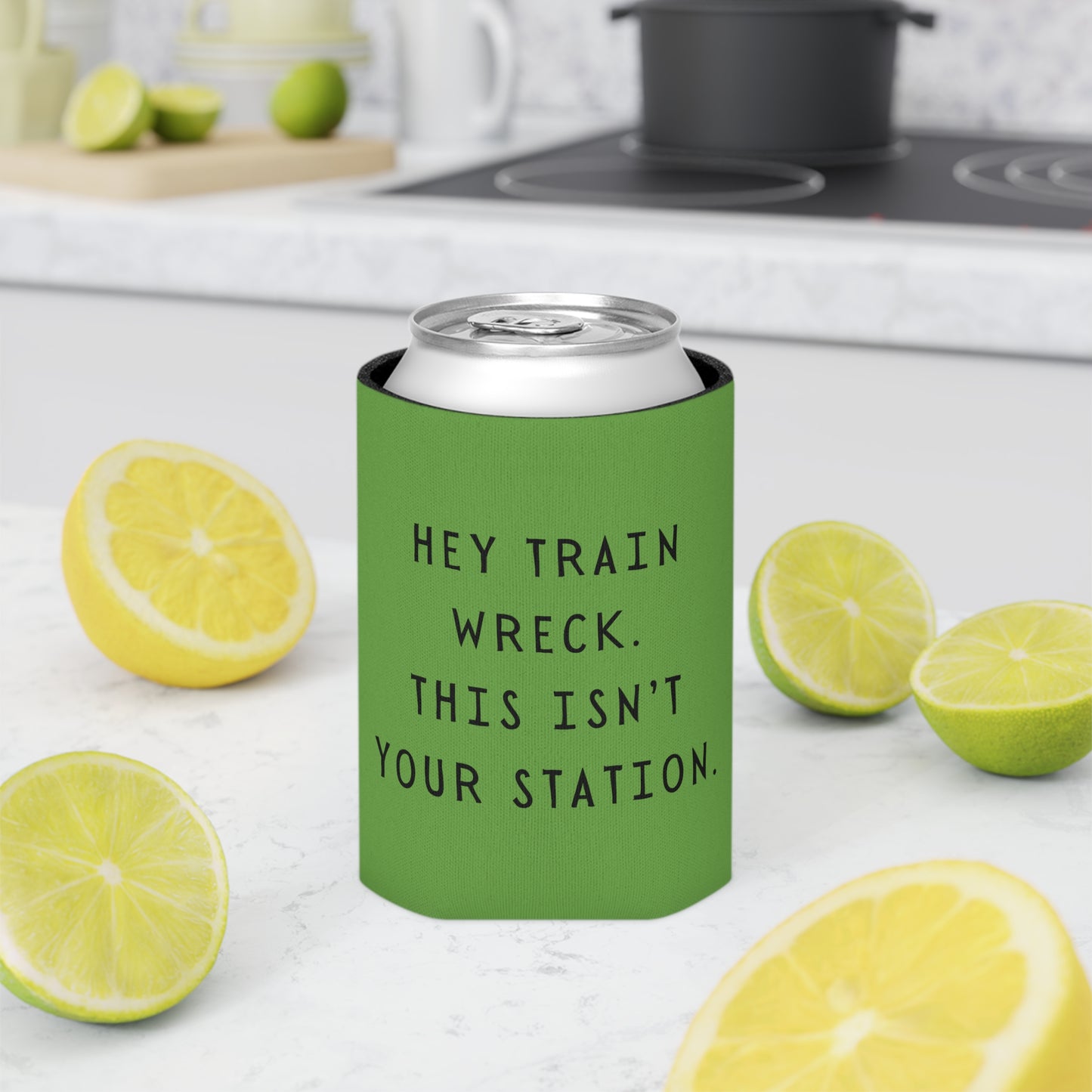 Hey Train Wreck Can Cooler