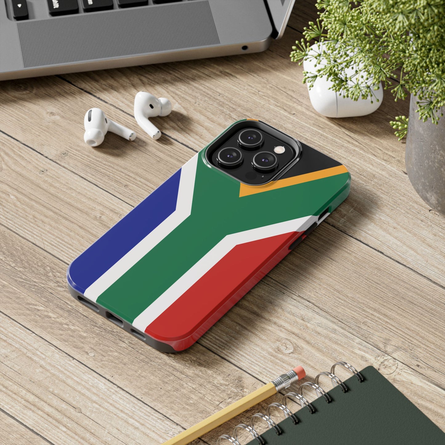 South African Flag Tough Phone Cases