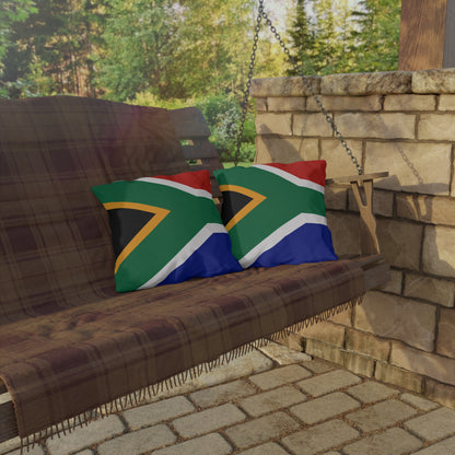 South African Flag Outdoor Pillows