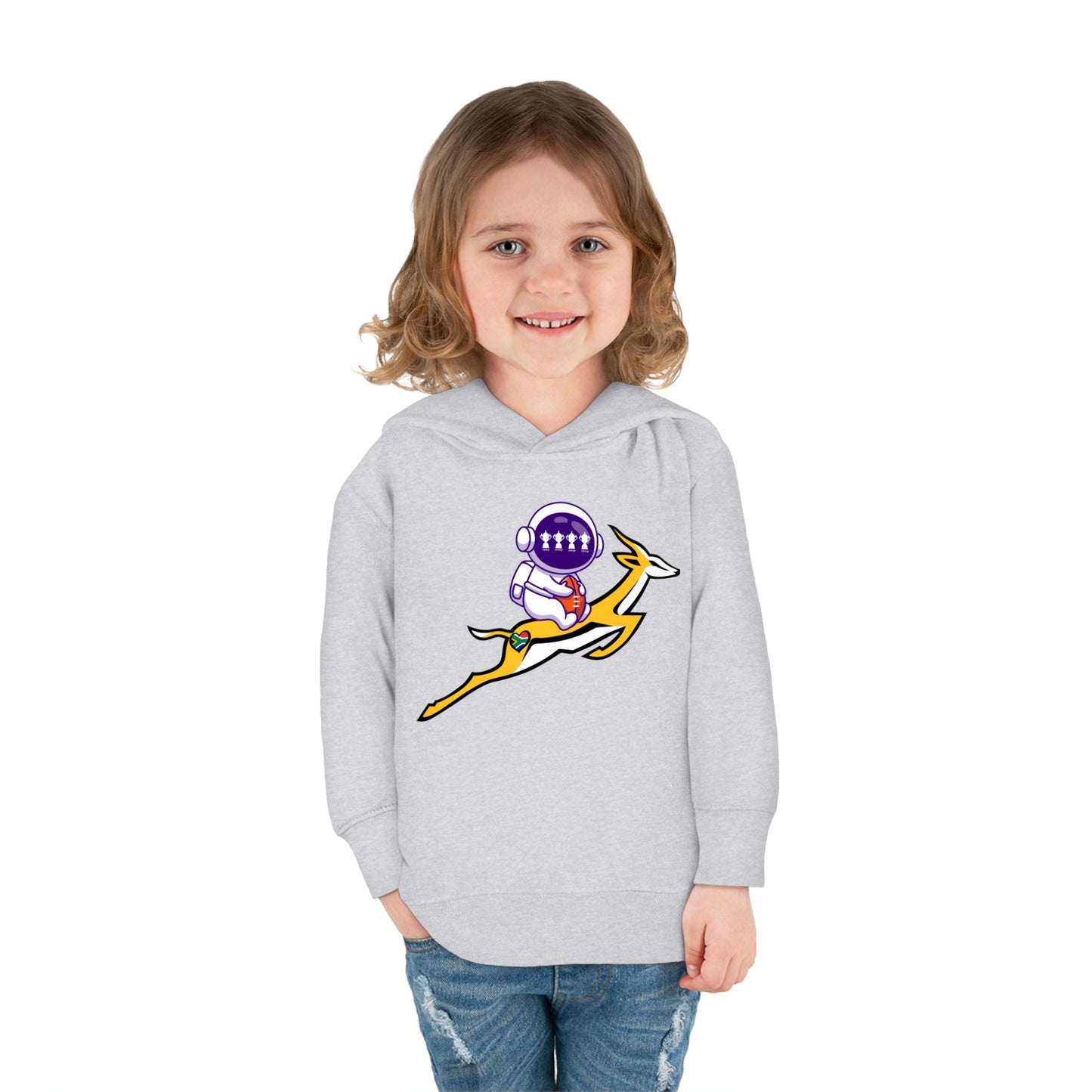 Astrobok Flying Toddler Pullover Fleece Hoodie