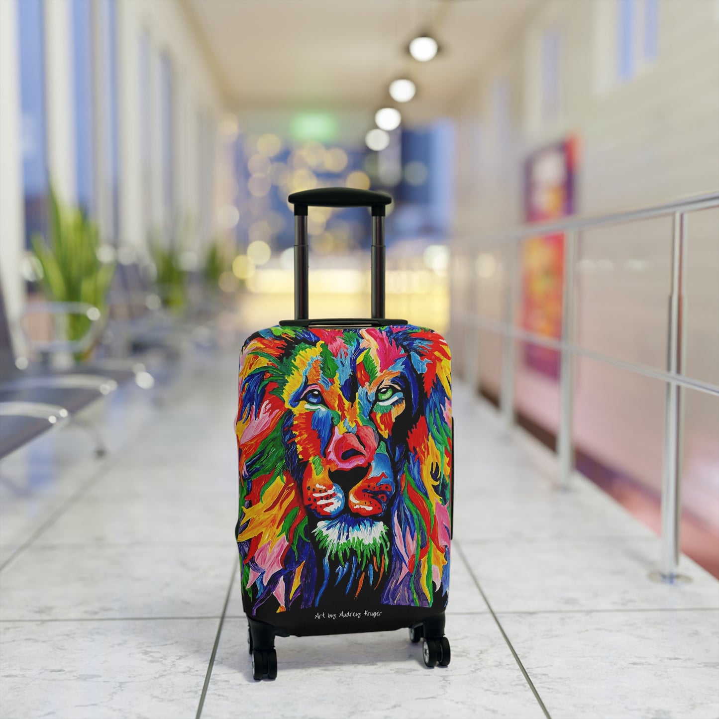 Proud Lion - by Audrey Krüger - Luggage Cover