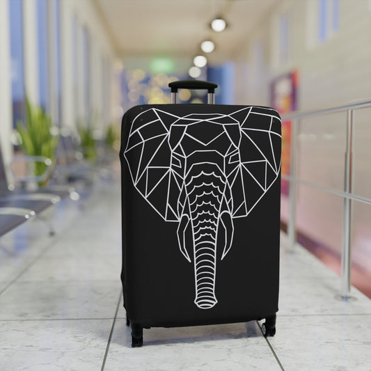 Elephant Origami Luggage Cover