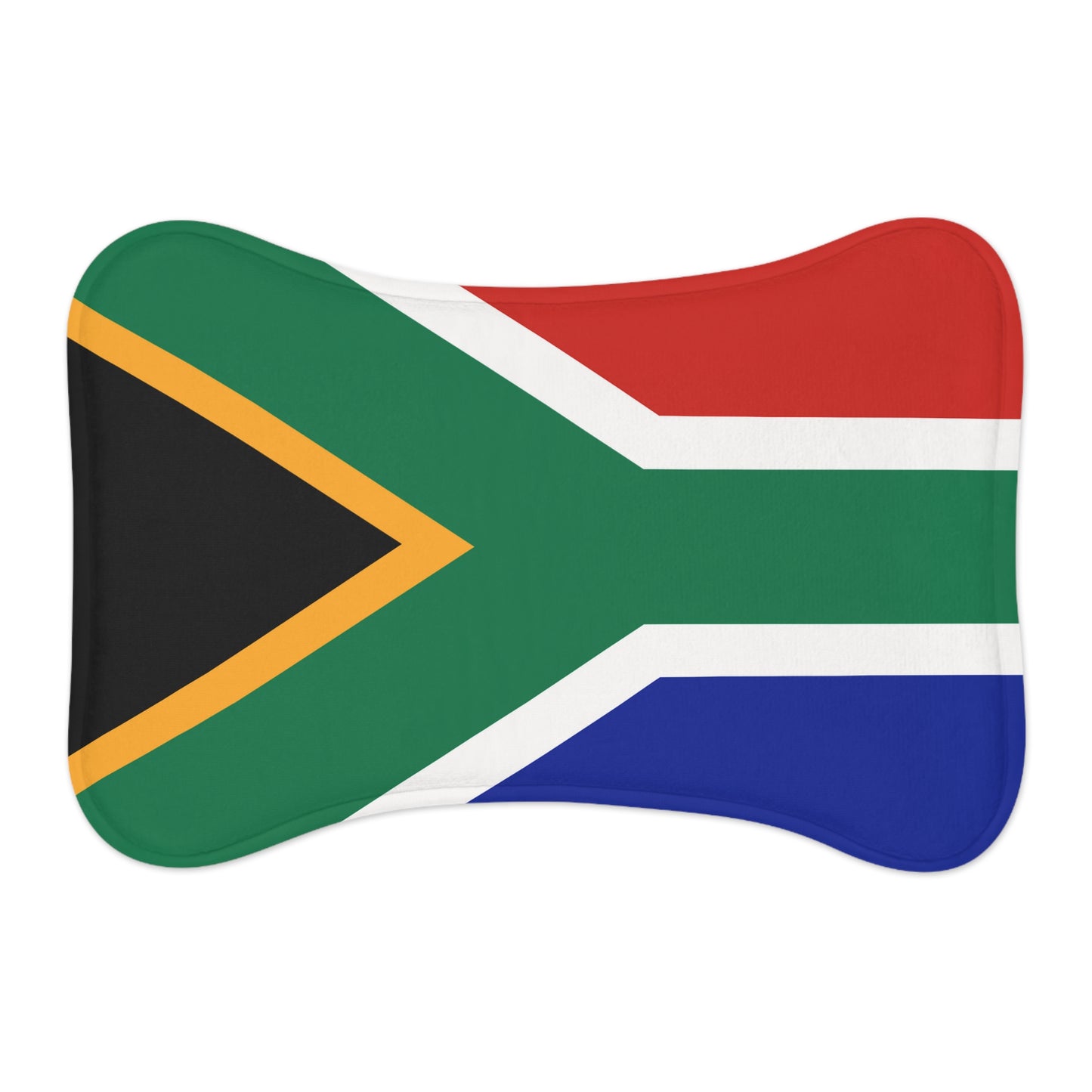 South African Flag Pet Feeding Mats