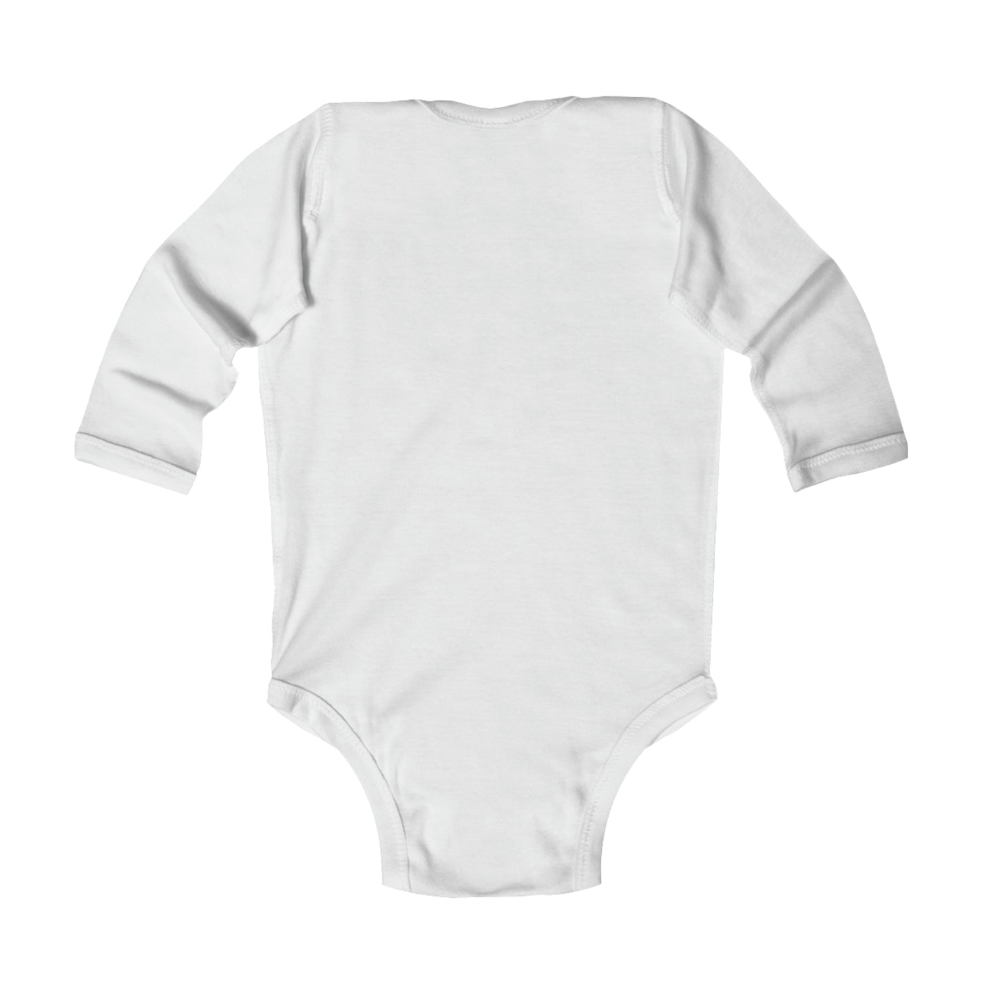 Boks in Green Baby Long Sleeve Bodysuit