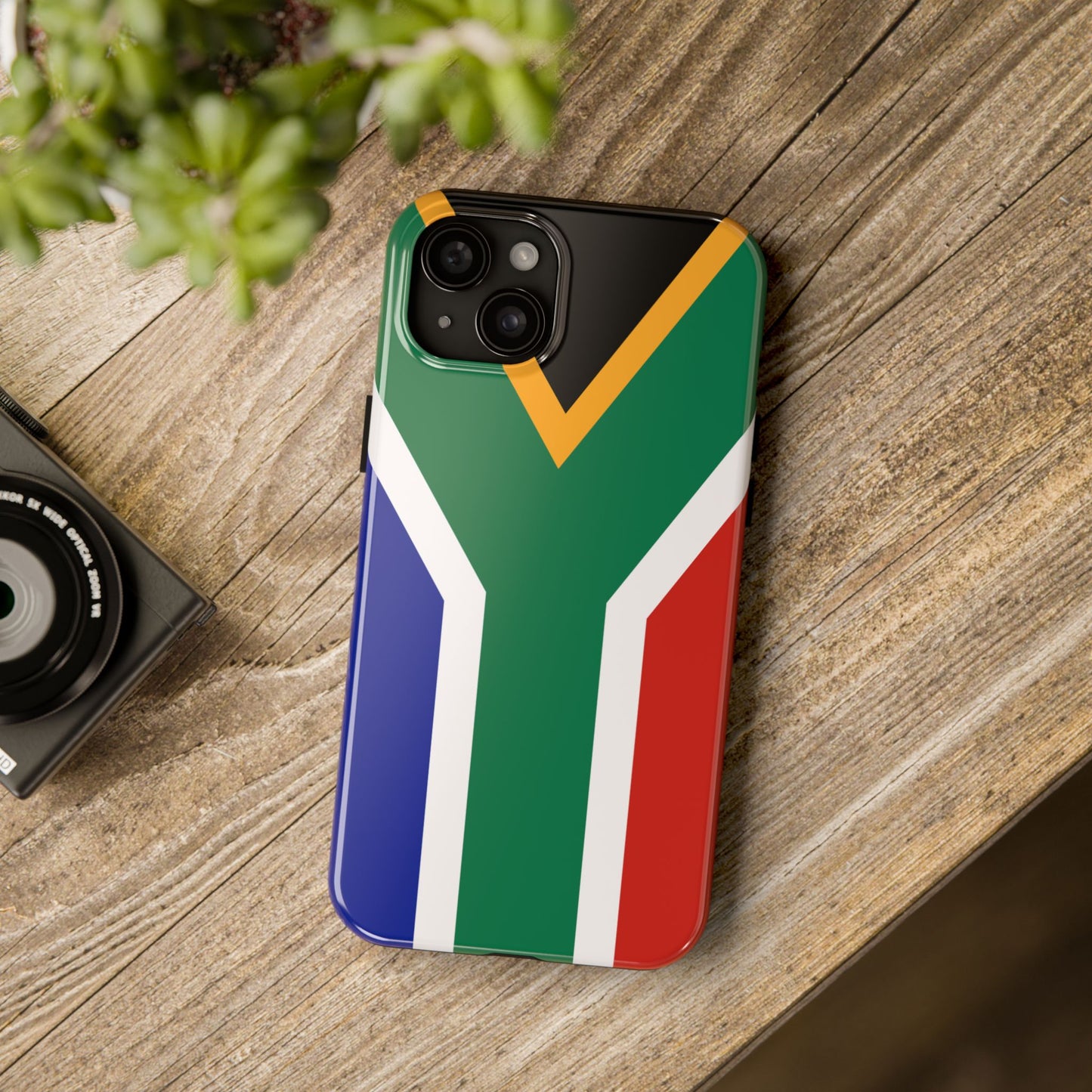 South African Flag Tough Phone Cases