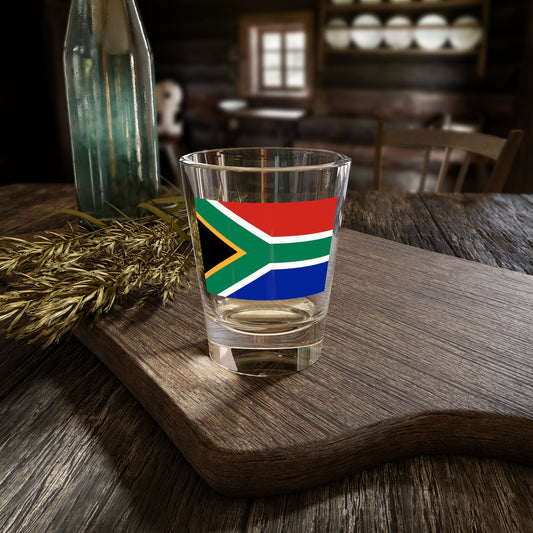 South Africa Fan Shot Glass, 1.5oz