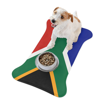 South African Flag Pet Feeding Mats