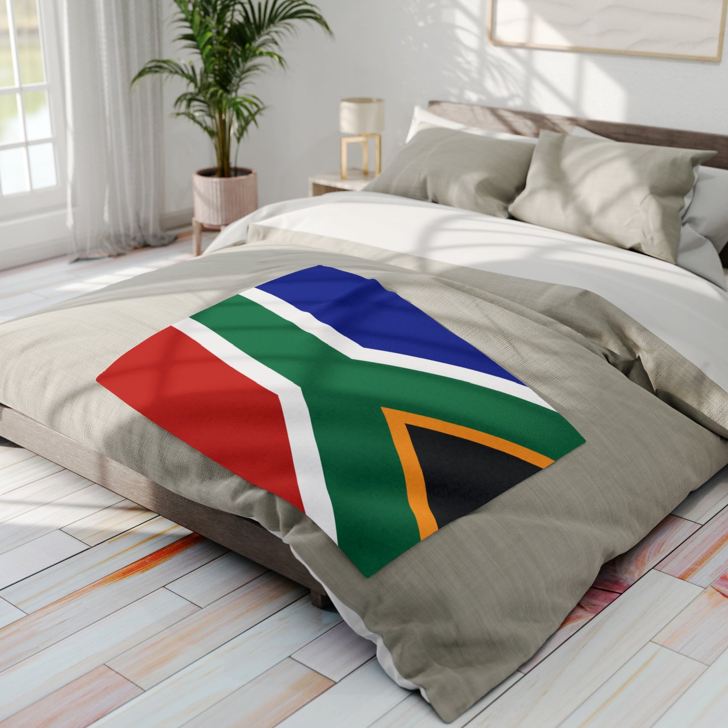 South African Flag Arctic Fleece Blanket