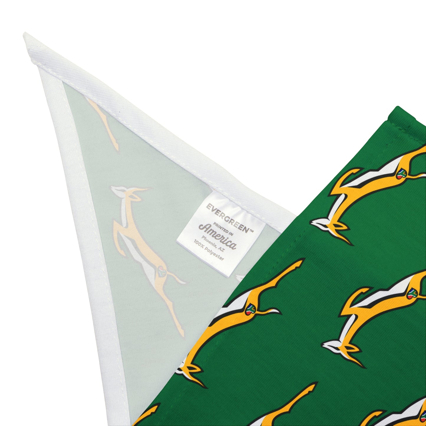 Boks in Green Pet Bandana