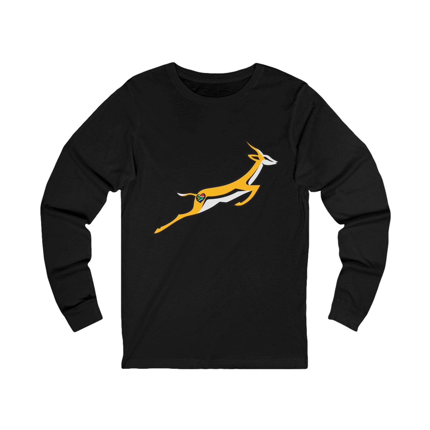 South African Rugby Bok Fan Unisex Jersey Long Sleeve Tee