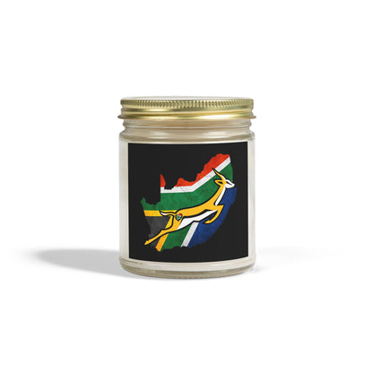 South African Bok Fan Scented Coconut Apricot Candles (4oz, 9oz)