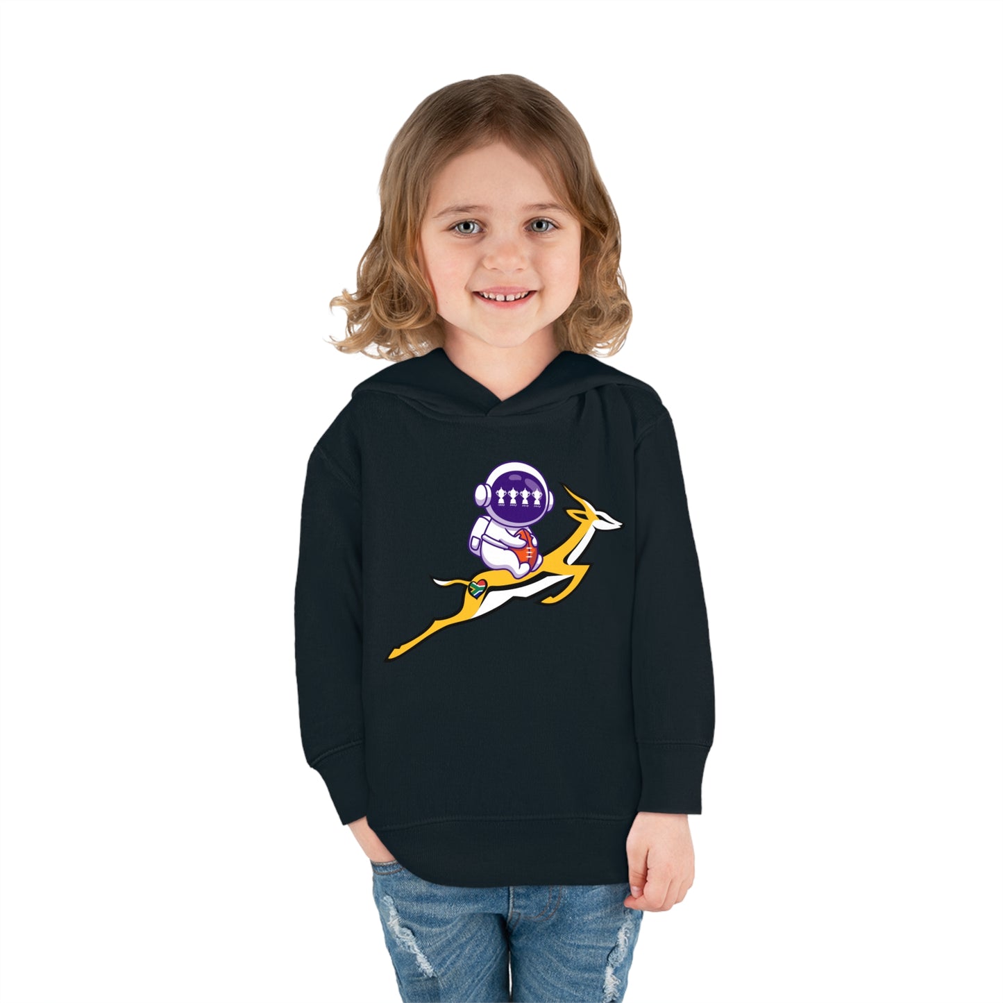 Astrobok Flying Toddler Pullover Fleece Hoodie