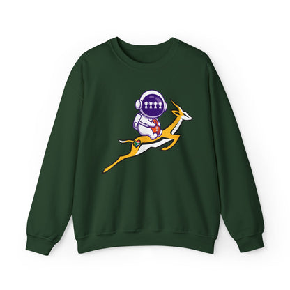 Astrobok to the Moon Sweatshirt: Unisex, Heavy blend