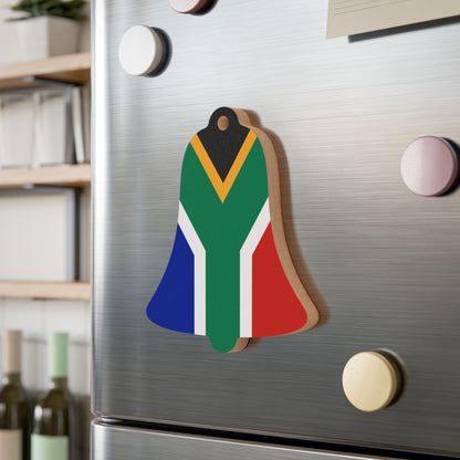 South African Flag Wooden Ornaments