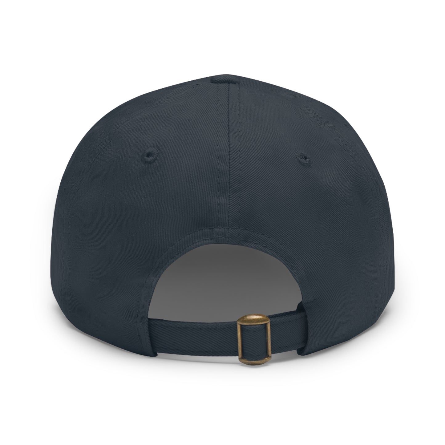 South African Bok Dad Hat with Leather Patch (Round)