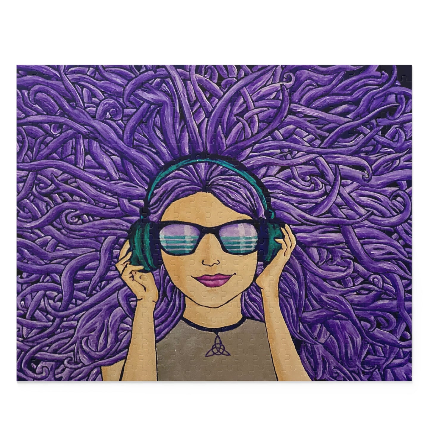 Vibin' Girl Puzzle (120, 252, 500-Piece)