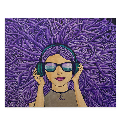 Vibin' Girl Puzzle (120, 252, 500-Piece)