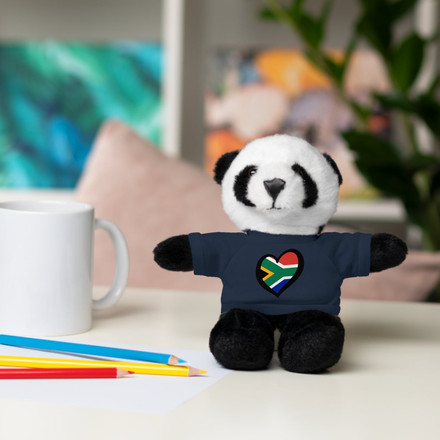 South African Heart Stuffed Animals with Tee