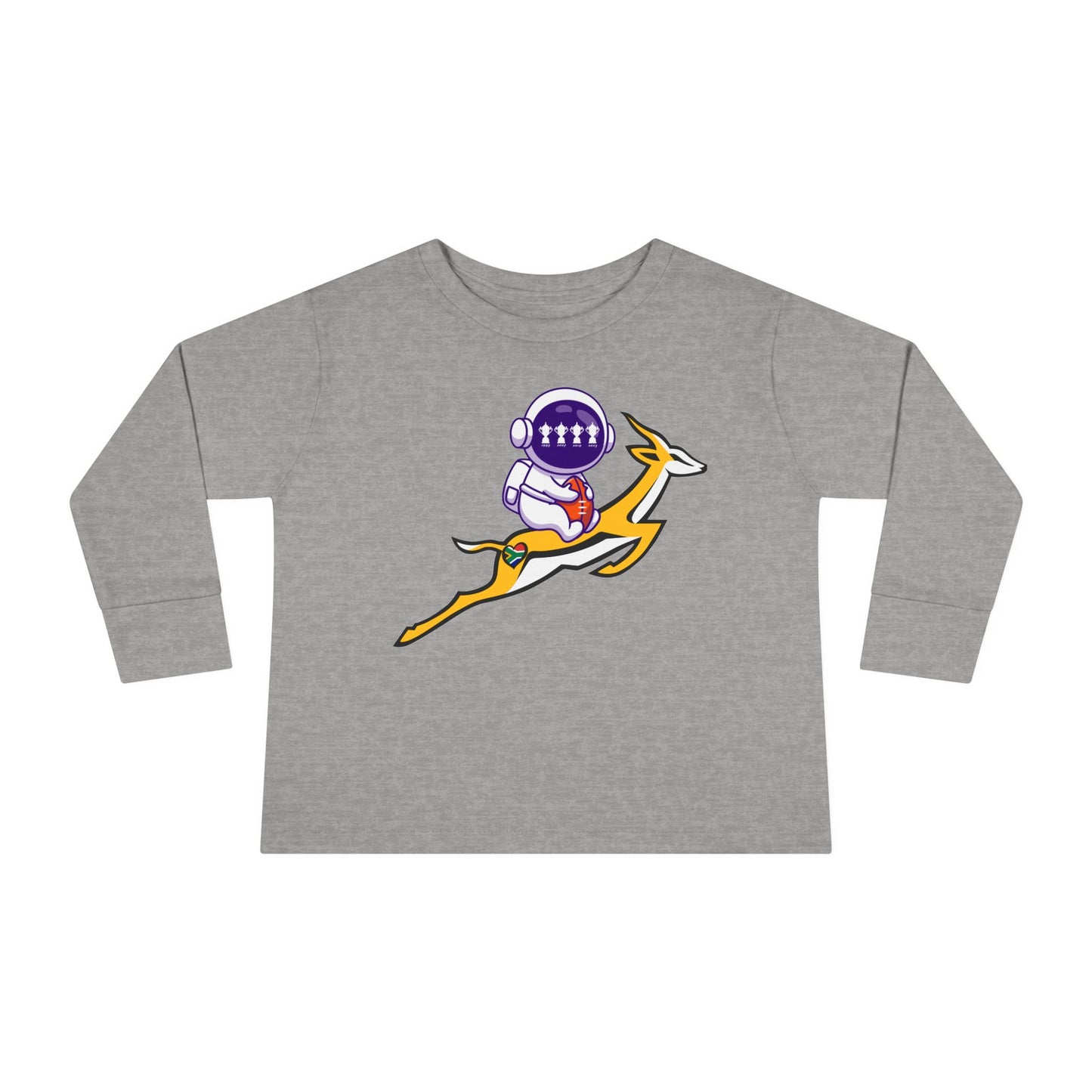 Astrobok Flying Toddler Long Sleeve Tee