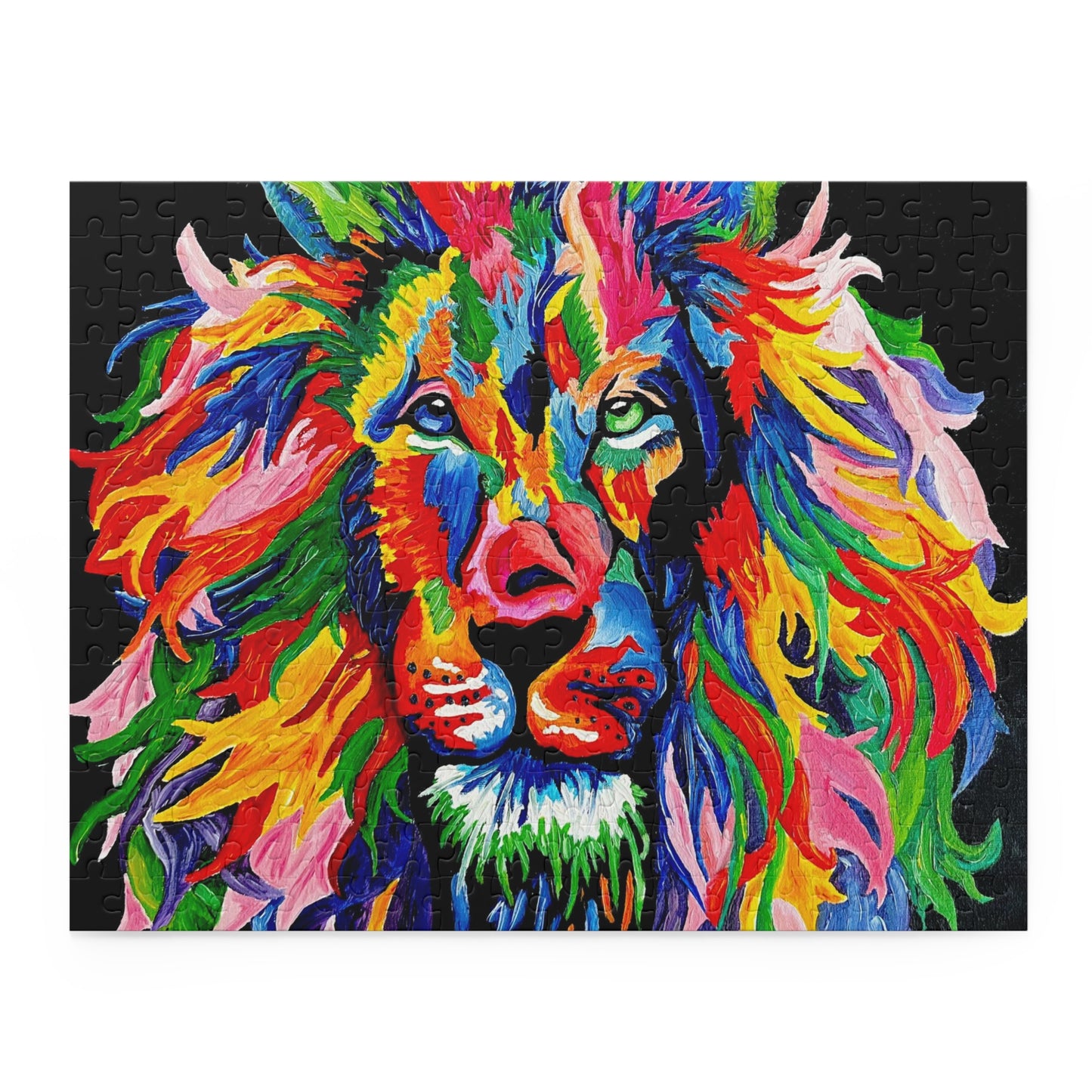 Rainbow Lion Puzzle (120, 252, 500-Piece)