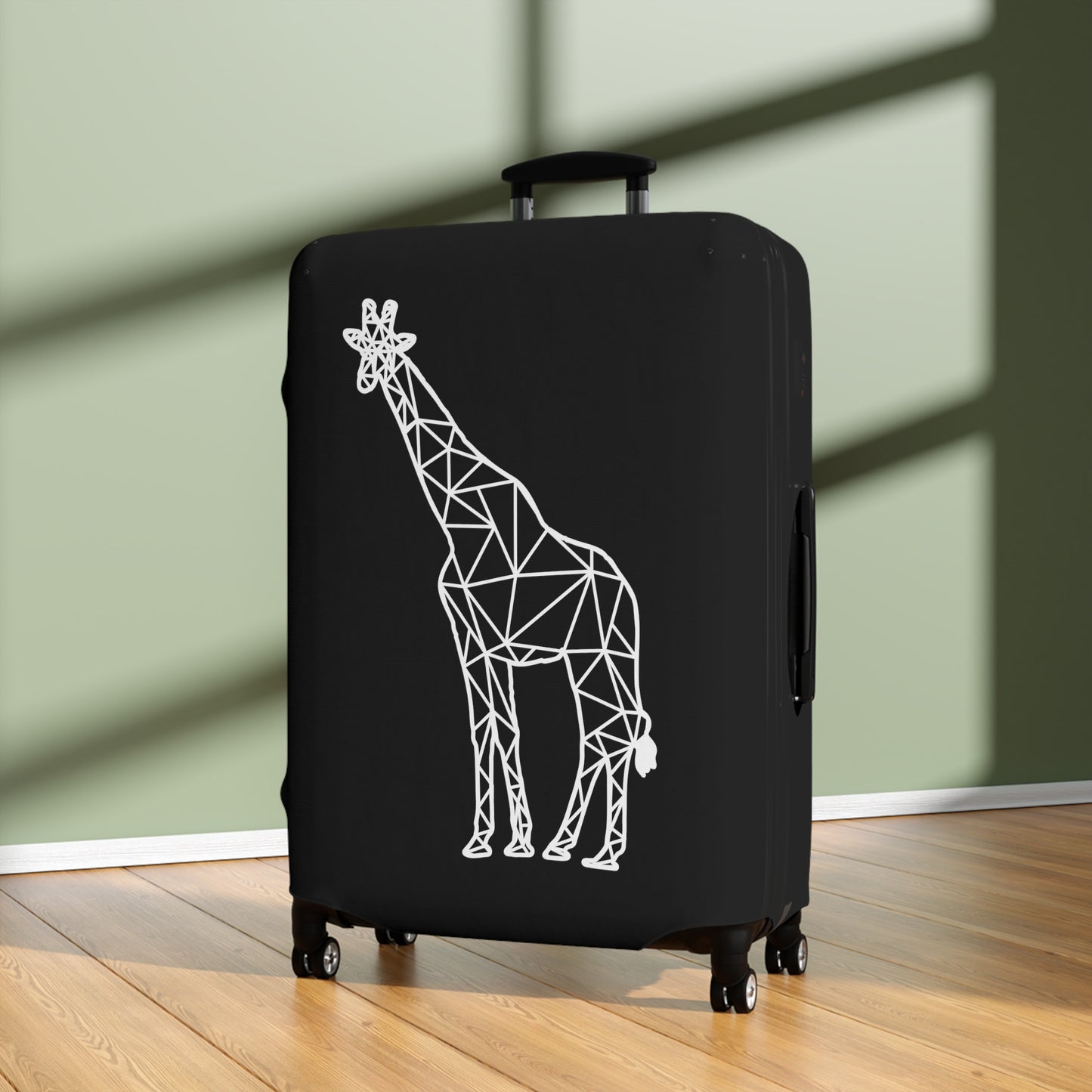 Giraffe Origami Luggage Cover