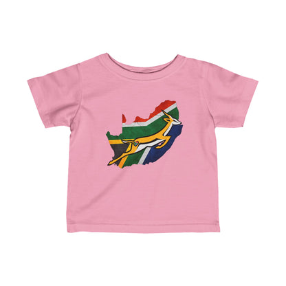 South African Bok Fan Infant Fine Jersey Tee