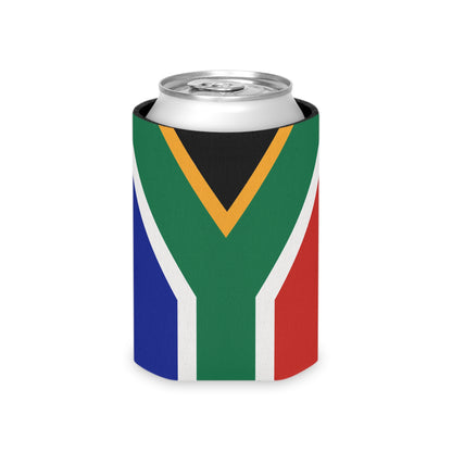 USA + South African Flag Can Cooler