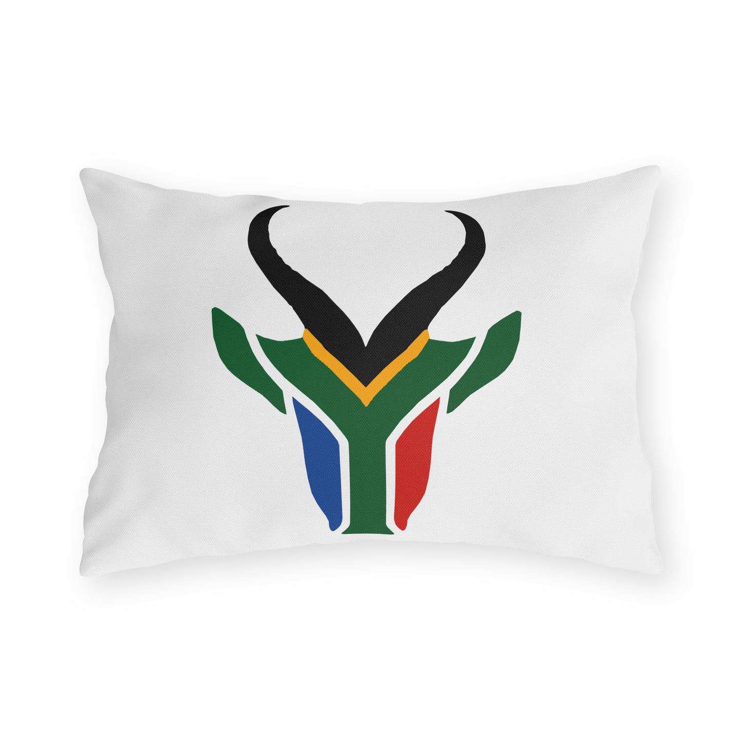 South African Springbok Outdoor Pillows