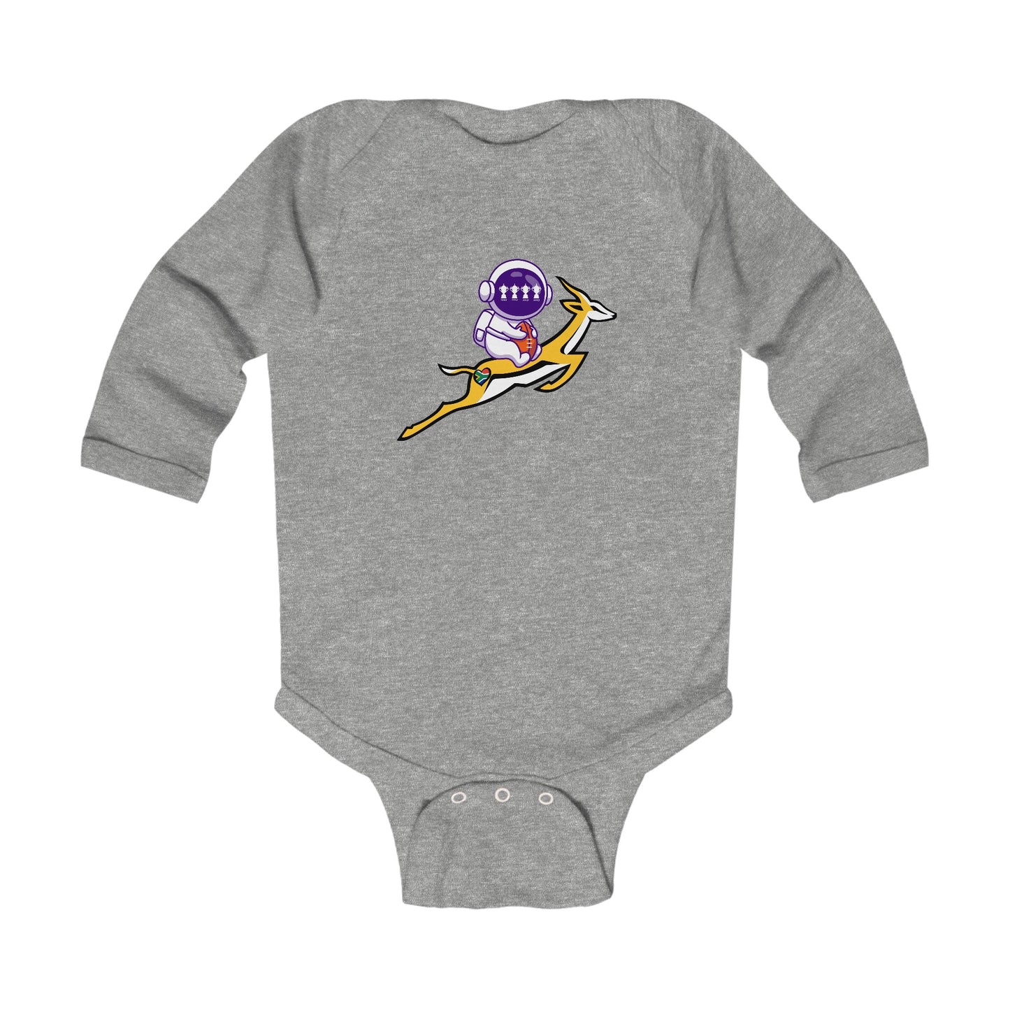 Astrobok Flying Infant Long Sleeve Bodysuit