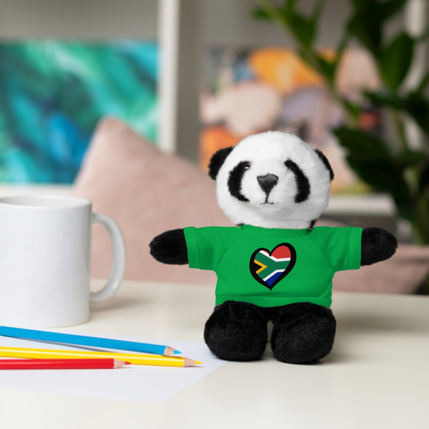 South African Heart Stuffed Animals with Tee