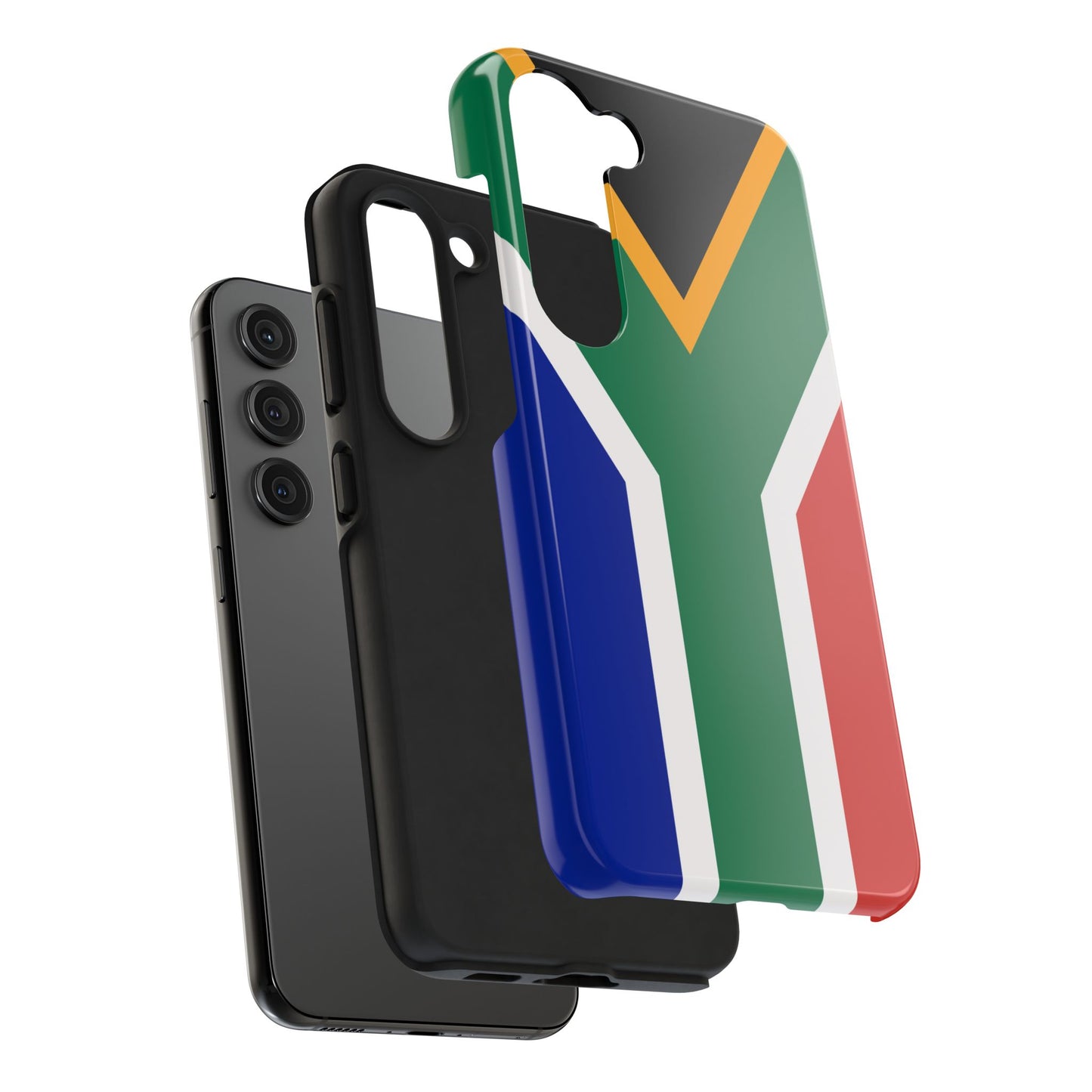 South African Flag Tough Phone Cases