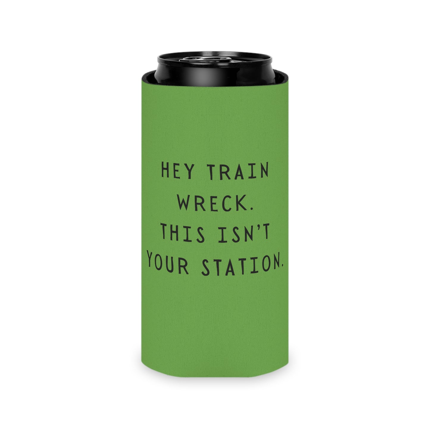 Hey Train Wreck Can Cooler