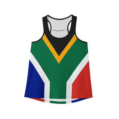 South African Flag Women's Tank Top