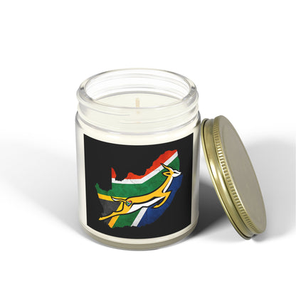 South African Bok Fan Scented Coconut Apricot Candles (4oz, 9oz)