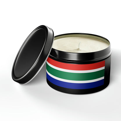 South African Flag Tin Candles