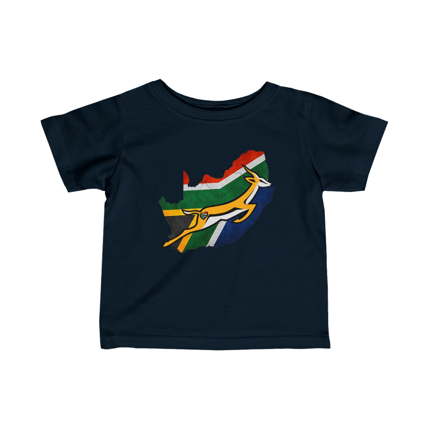 South African Bok Fan Infant Fine Jersey Tee