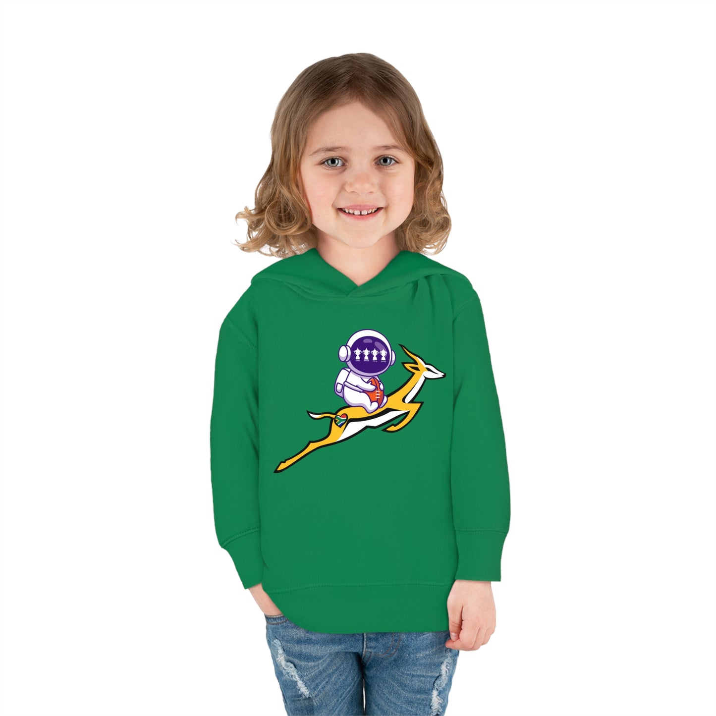 Astrobok Flying Toddler Pullover Fleece Hoodie