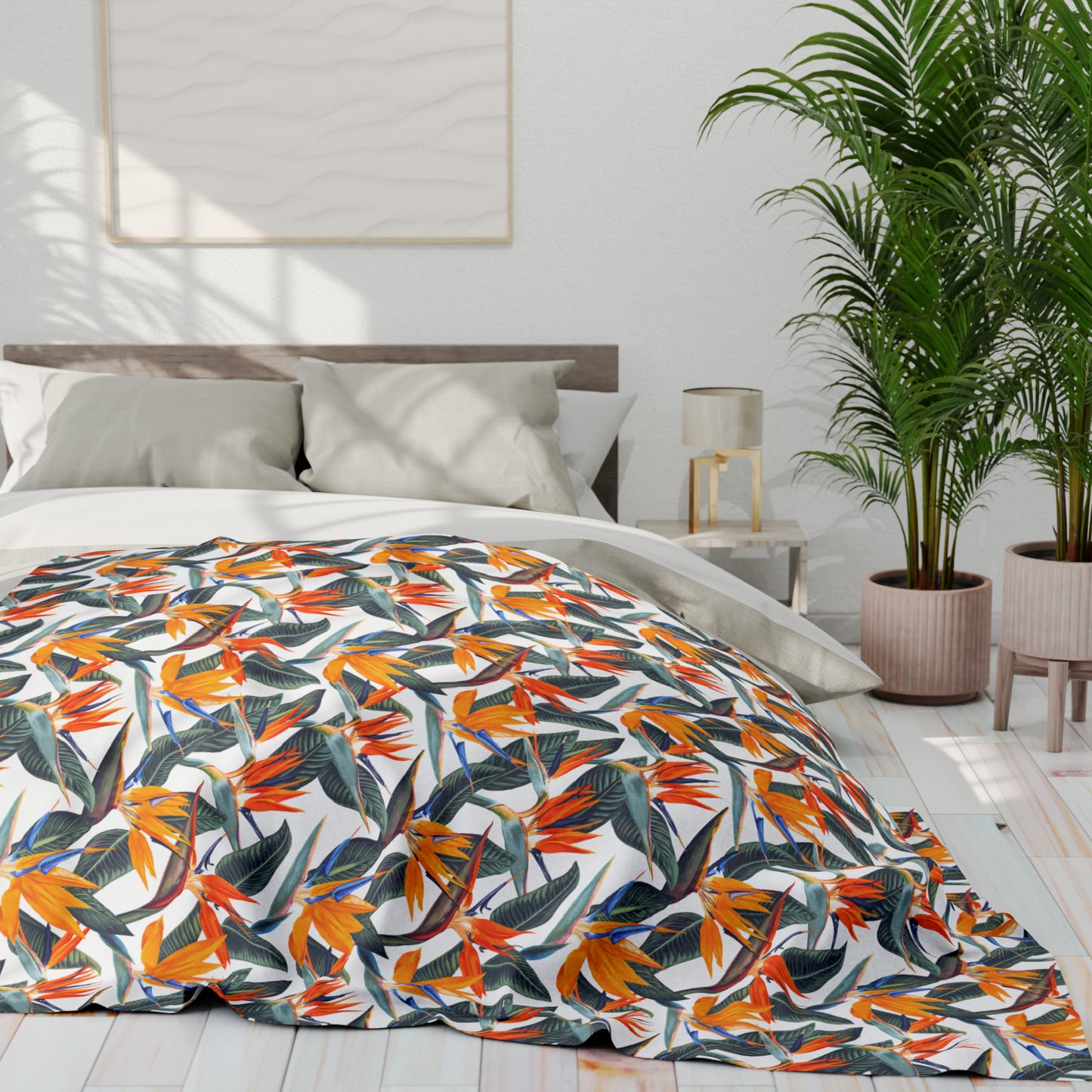 Strelitzia Arctic Fleece Blanket